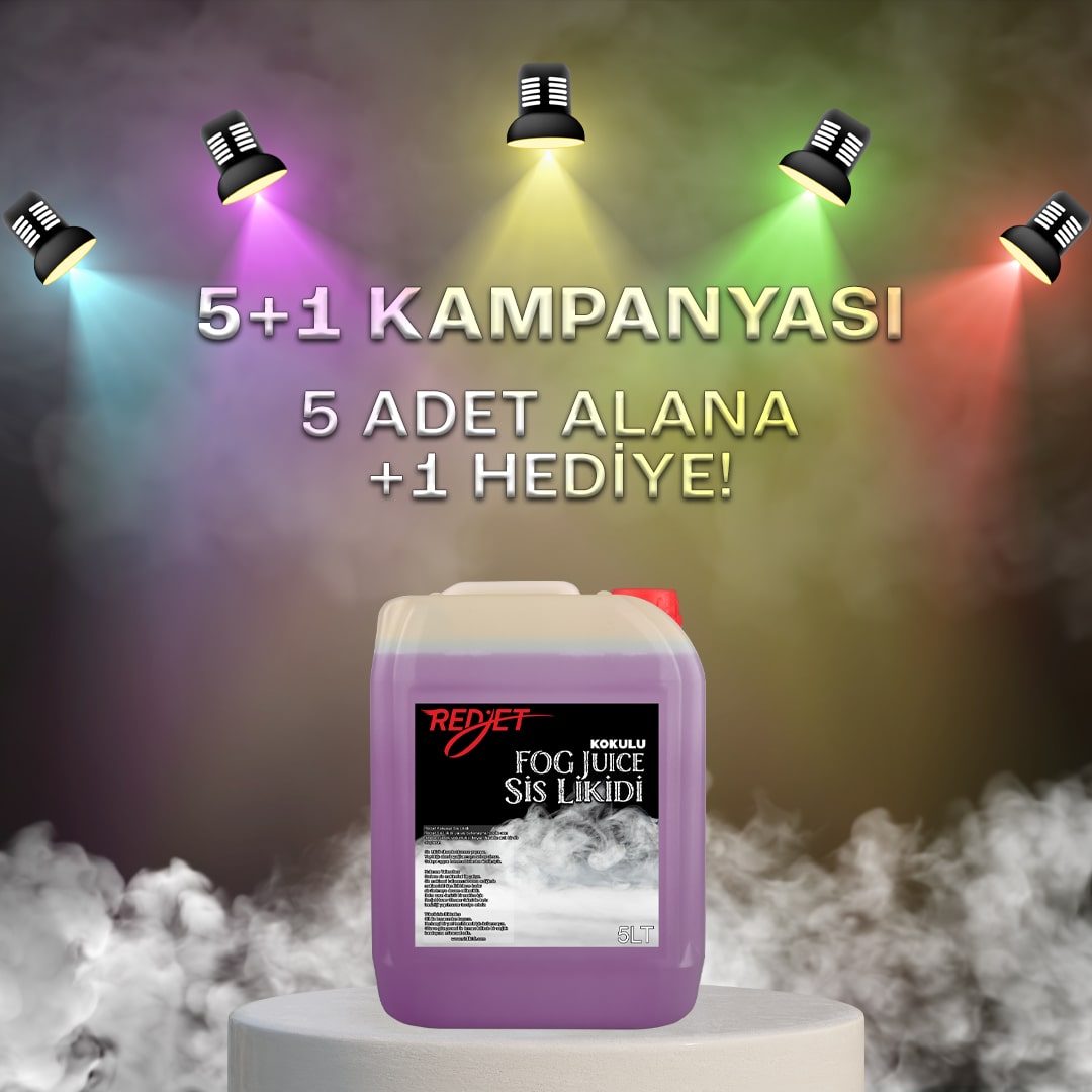 5 Adet 5LT Kokulu Sis Likidi +1 Adet Hediye Kampanyası	